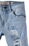 FWRD Denim Boys 8-20 Slim Rip Repair Denim Jeans