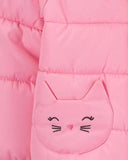 Carters Girls 2T-4T Kitty Snowsuit