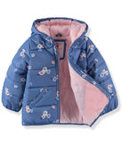 Carters Girls 4-6X Floral Puffer Jacket