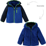 London Fog Boys 2T-4T Reversible Colorblock Jacket