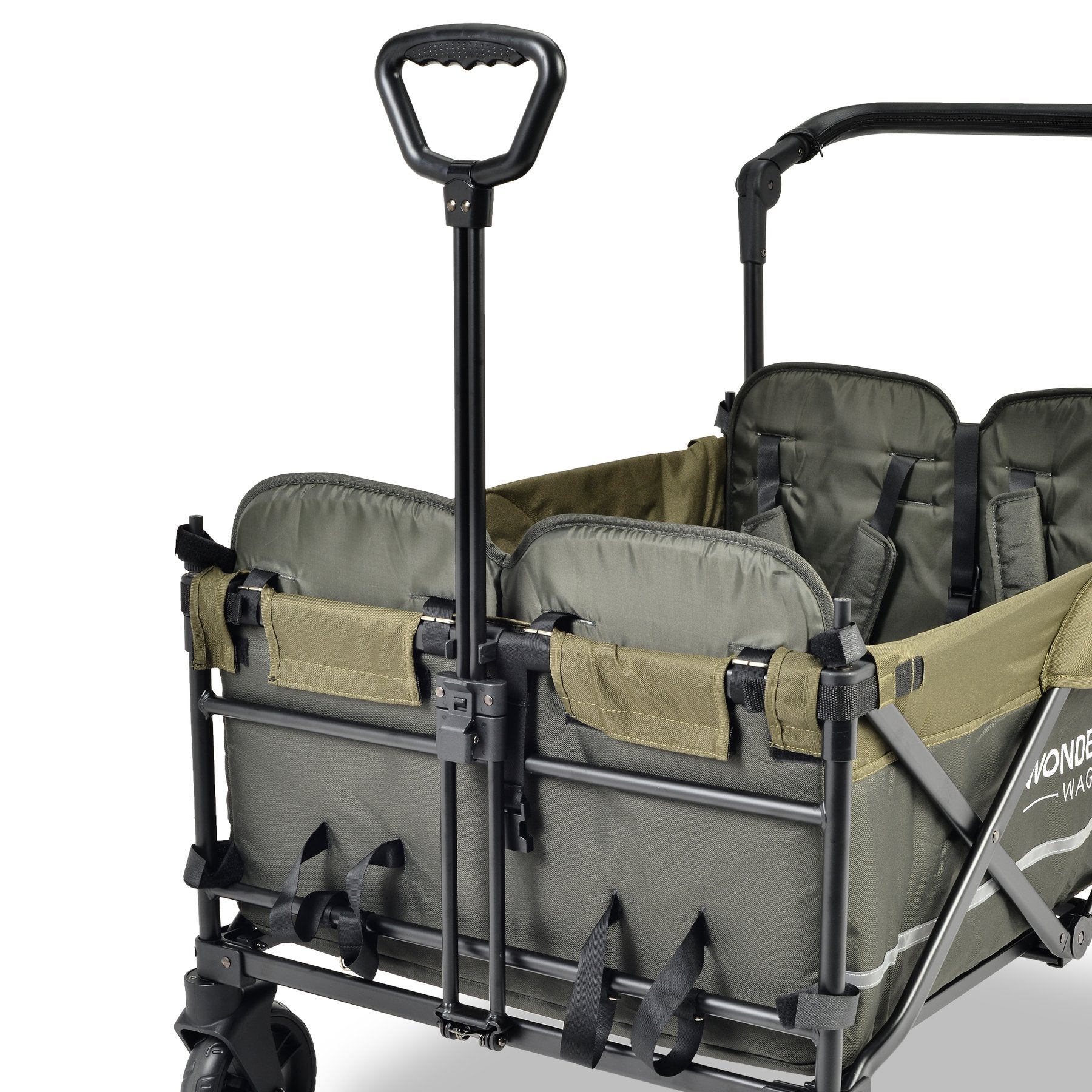 wonderfold wagon push/pull quad stroller wagon Wonderfold X4 Push + Pull Quad Stroller Wagon w Magnetic Harness – S&D Kids