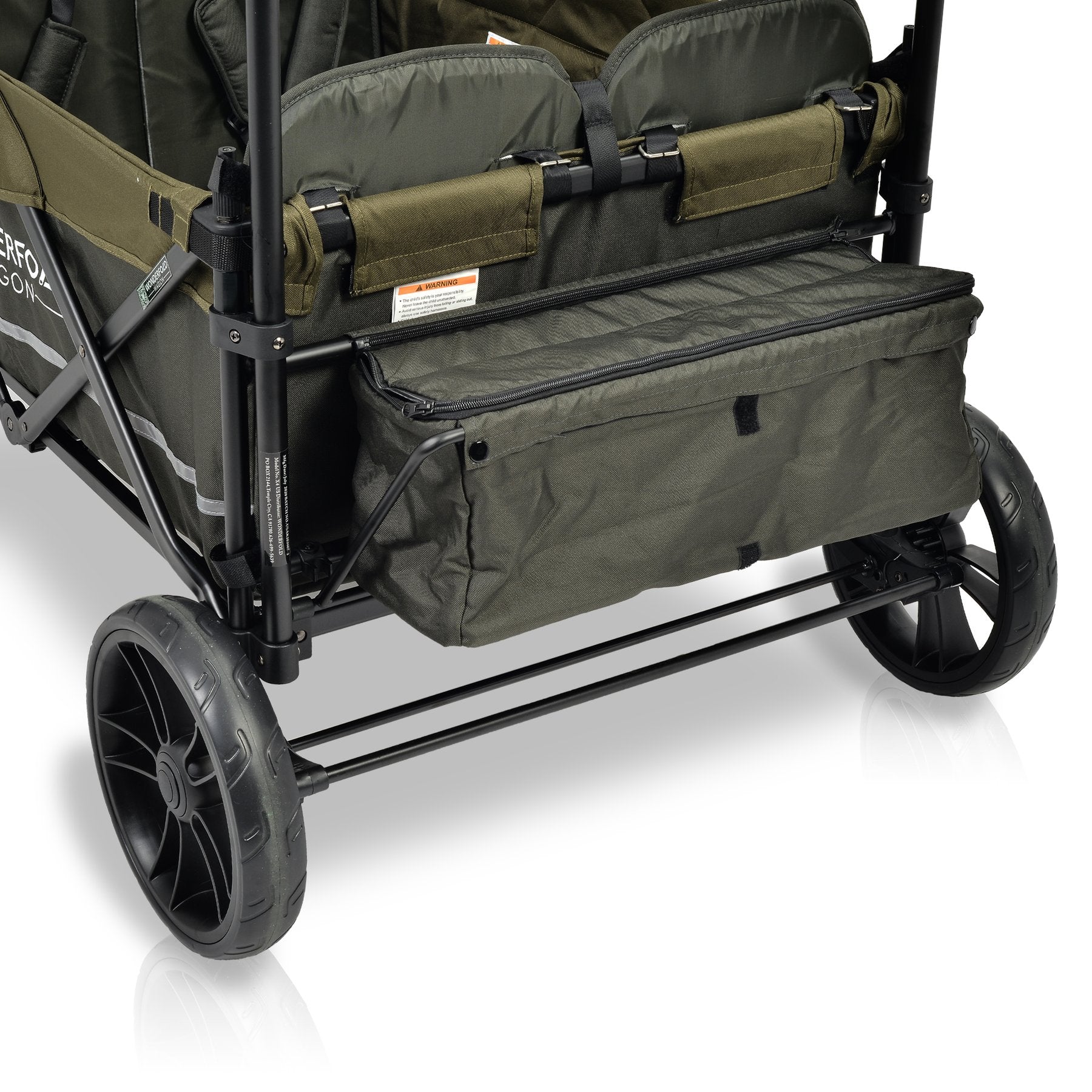 wonderfold x4 push & pull quad stroller wagon Wonderfold X4 Push + Pull Quad Stroller Wagon w Magnetic Harness – S&D Kids