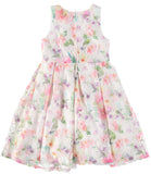 Bonnie Jean Girls 4-16 Floral Lace Pleated Dress