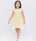Bonnie Jean Girls 2T-4T Ruffled Kimberly Eyelet Dress