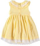 Bonnie Baby 0-24 Months Ruffled Kimberly Eyelet Dress