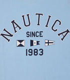 Nautica Boys 8-20 Logo Flag T-Shirt