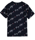 Tommy Hilfiger Boys 8-20 Diagonal Logo T-Shirt