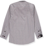 Leo & Zachary Boys 2-16 Sand Tonal Stripe Dress Shirt