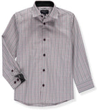 Leo & Zachary Boys 2-16 Sand Tonal Stripe Dress Shirt