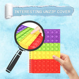 ThinkKool Toys Pop It Journal Spiral Notebook