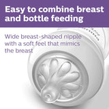 Philips Avent Natural Baby Bottle with Natural Response Nipple, 9oz, 1pk