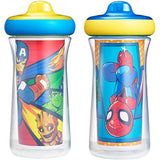 The First Years Marvel Insulated Sippy Cups, 9 Ounces (Pack of 2)
