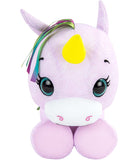 TOMY Doodle Bear The Original 14&#698; Plush Toy with 3 Washable Markers – Unicorn