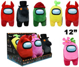 Toikido Among Us 12'' Plush Toy - 6 Pack