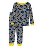 Batman Boys 4-10 4-Piece Cotton Pajama Set