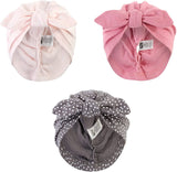 Hudson Baby Girls Turban Cotton Headwraps