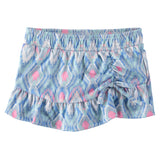 Sweet Butterfly Girls 2T-6X Butter Soft T-Shirt and Skort Set with Matching Scrunchie