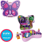 Mattel Polly Pocket Backyard Butterfly Compact