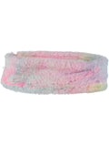 London Fog Girls 7-16 Puffer Jacket with Matching Tie Dye Headband