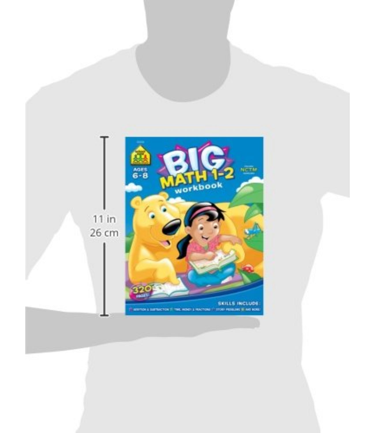 Big Math 1-2 Workbook (Spiral Bound) – School Zone Publishing Company