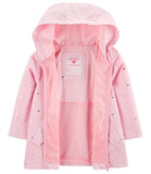 Carters Girls 2T-4T Polka Dot Rainslicker