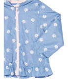 Carters Girls 12-24 Months Daisy Peplum Chambray Fleeced Lined Jacket