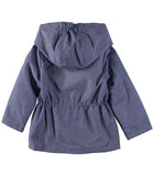 Osh Kosh Girls 2T-4T Hooded Ditzy Anorak Jacket