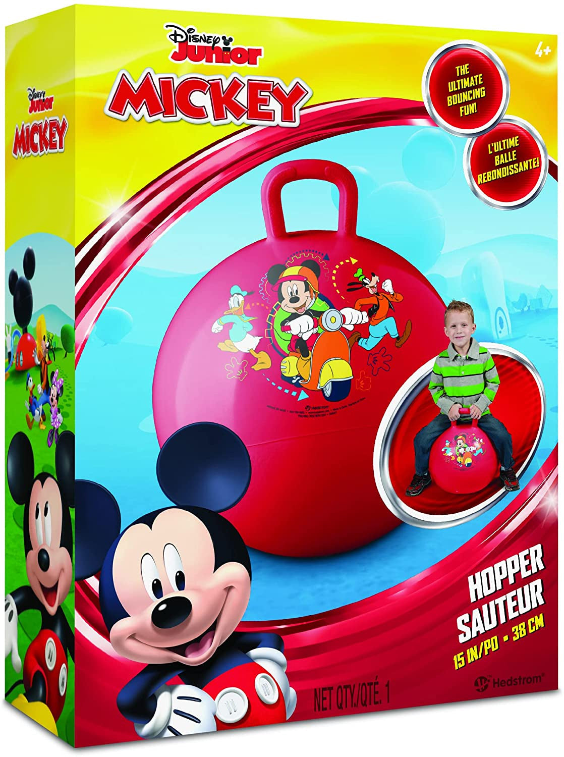 Disney Mickey Mouse Hopper Ball, 15 Inch