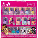 Barbie 15 PK Nail Polish with Nail Gems Wheel and Nail File