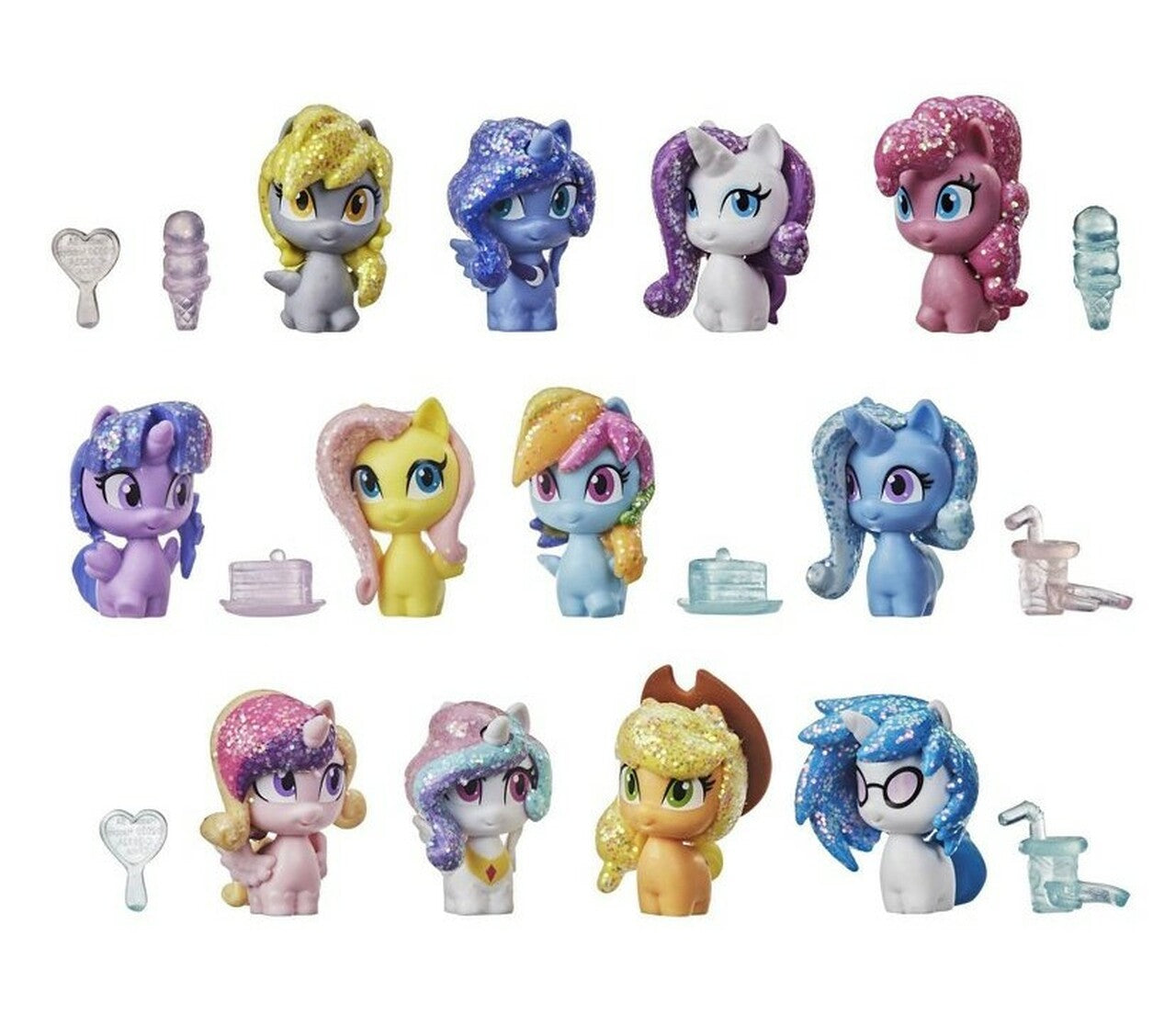 Hasbro My Little Pony Unicorn Party Present with Story Scenes