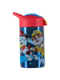 Zak Designs Paw Patrol Stainless Steel Bottle with Push Button Spout