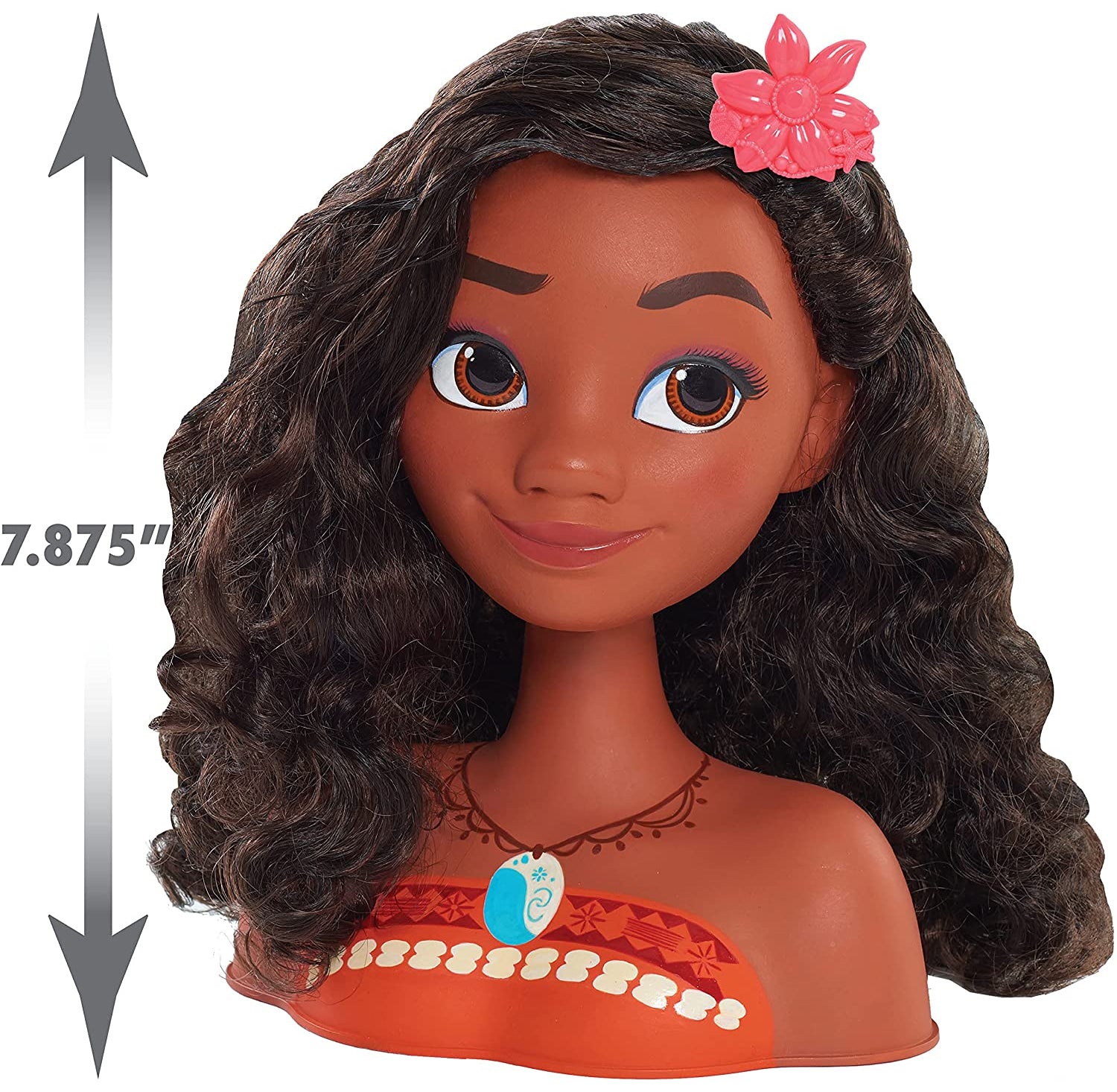 Disney Princess Moana Styling Head, 14-pieces