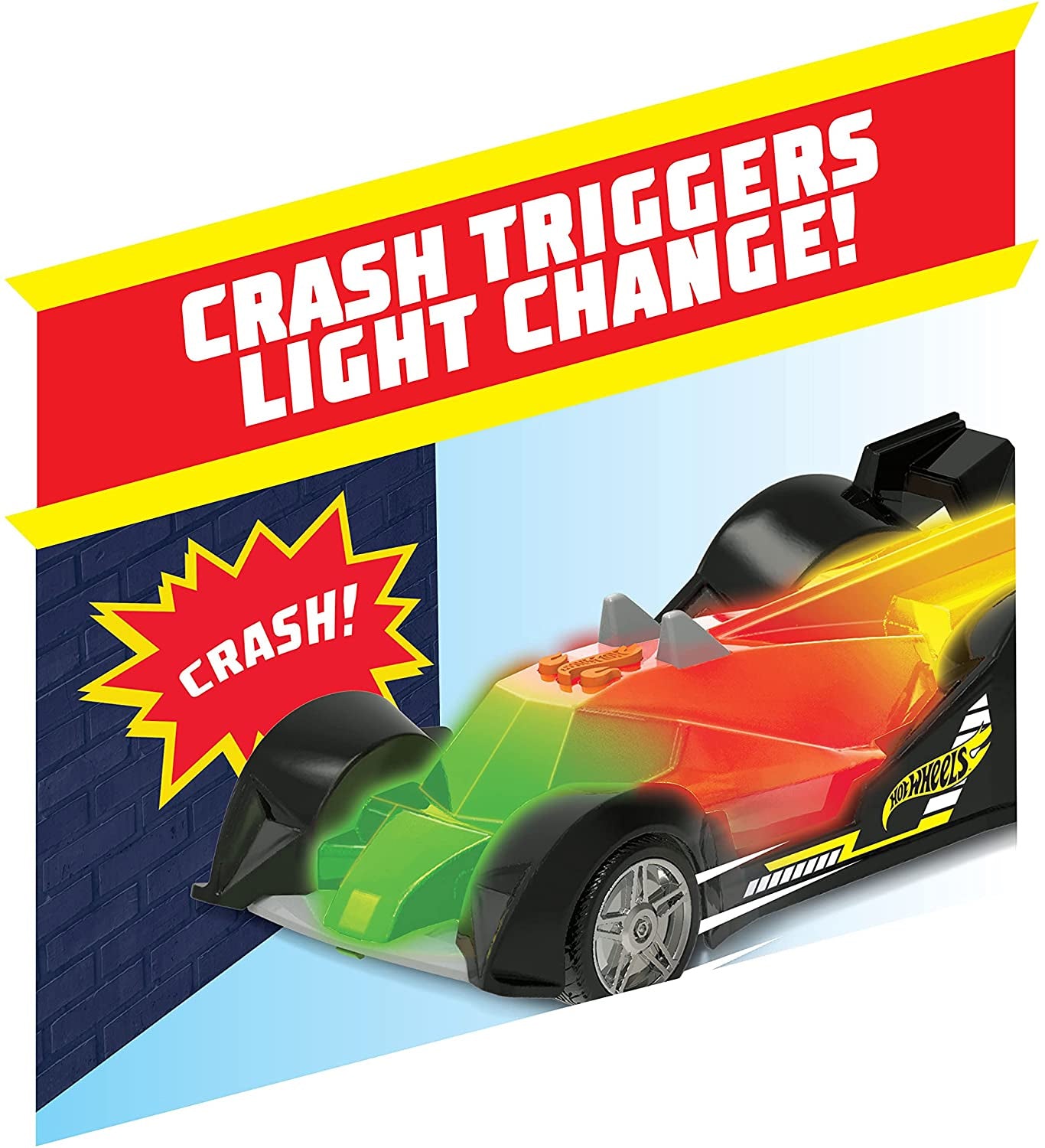 Hot Wheels Color Crashers - Cyber Speeder Hot Wheels Car - JCPenney