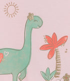 Carters Girls 12-24 Months 4-Piece Dinosaur 100% Snug Fit Cotton PJs