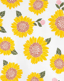 Carters Girls 4-14 4-Piece Sunflower 100% Snug Fit Cotton PJs