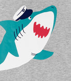 Carters Boys 3-24 Months 2-Piece Shark Tee & Short Set