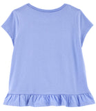 Carters Girls 2T-5T Floral Jersey Tee
