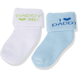 Luvable Friends Newborn Baby Boys 8 Pack Cotton Terry Socks