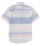 Nautica Boys 8-20 Short Sleeve Plaid Woven Shirt