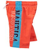 Nautica Boys 8-20 Logo Swim Trunk with UPF 50+