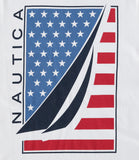 Nautica Boys 8-20 Flag Sail Logo T-Shirt