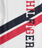 Tommy Hilfiger Boys 4-7 Short Sleeve Logo Rugby Stripe T-Shirt