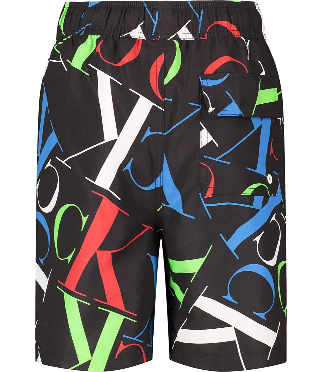 Calvin Klein Boys 8-20 Printed Swim Shorts with UPF 50+ Sun Protection