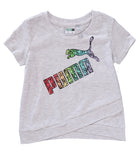 PUMA Girls 12-24 Months T-Shirt Capri Legging Set