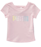 PUMA Girls 12-24 Months T-Shirt Bike Short Set