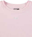 PUMA Girls 7-16 Puma Varsity Short Sleeve Cropped T-Shirt