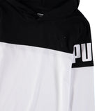 PUMA Boys 8-20 Long Sleeve Colorblock Hood T-Shirt