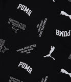 PUMA Boys 8-20 Short Sleeve All Over Print Logo T-Shirt