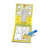 Melissa and Doug Water Wow! - Colors & Shapes Water Reveal Pad - On the Go Travel Activity