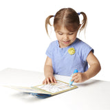 Melissa and Doug Water Wow! - Colors & Shapes Water Reveal Pad - On the Go Travel Activity